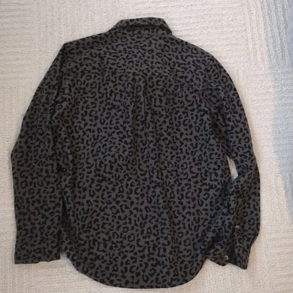 beachlunchlounge Women's Black Leopard Print Shirt - Picture 5 of 5